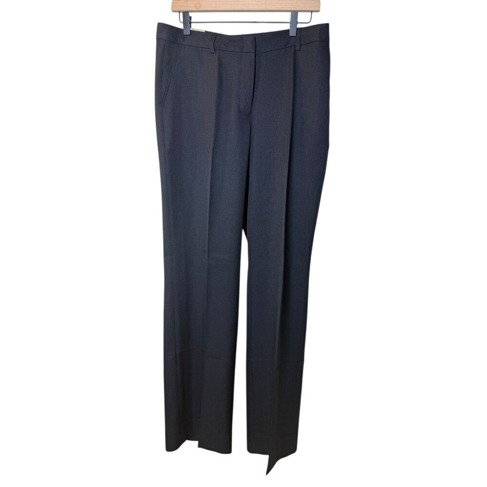 Doc & Amelia Classic Fit Womens Dress Pants Size 12 NEW Black/Dark Charcoal